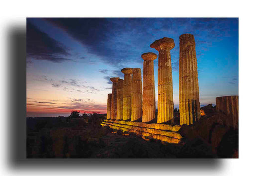 Templo de Hércules en Agrigento: Testigo del Pasado en Sicilia