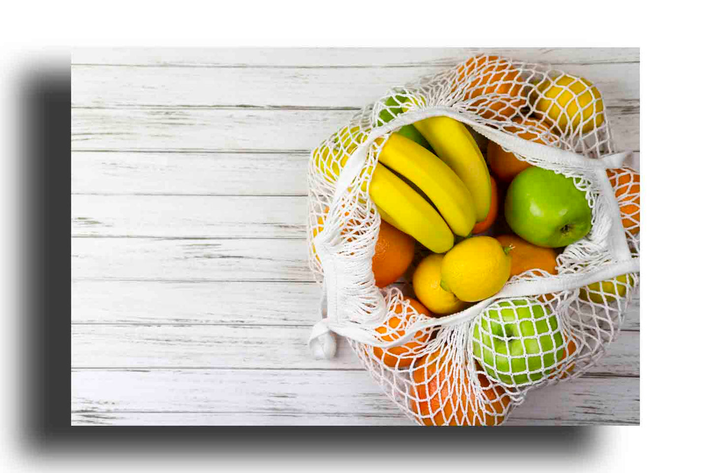 Bolsa de Malla con Frutas